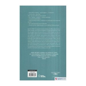 Vista trasera del libro el problema final.